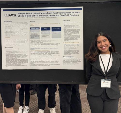 Julia Carrillo at Research Conference